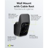 Wall Mount with Cable Rest for EV Type 2 Charging Cable