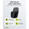 Wall Mount with Cable Rest for EV Type 2 Charging Cable