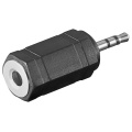 Headphone Adapter, AUX Jack, 2.5 mm to 3.5 mm