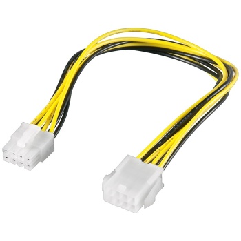 EPS PC Power Extension Cable, 8-Pin
