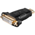 HDMI™/DVI-D Adapter, gold-plated