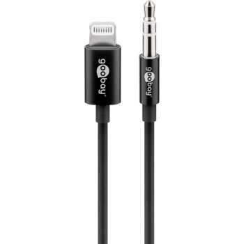 Apple Lightning Audio Connection Cable (3.5 mm), 1 m, Black