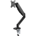 Monitor Mount with Gas Spring, black