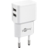 USB-A Dual Charger (12 W) white