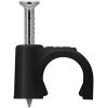 Cable Clip 7 mm, black