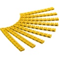 Cable Marker Clips "Letters A–C" for Cable Diameters of 3.8 - 5.9 mm