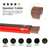 Speaker Cable red;black CCA