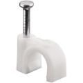 Cable Clip 7 mm, white