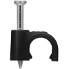Cable Clip 6 mm, black