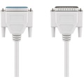 D-SUB 25-Pin Extension Cable, Male/Female, Serial 1:1
