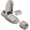 CAT 8.1 STP-Shielded RJ45 Connector for Field Assembly