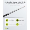 100 dB Outdoor SAT Coaxial Cable, Double Shielded, CCS