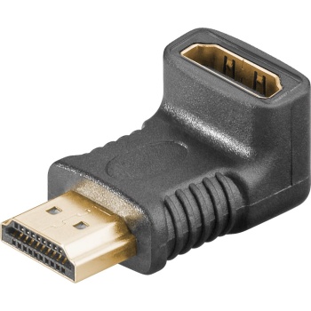 HDMI™ Angled Adapter 270° Vertical, 8K @ 60 Hz, Gold-Plated
