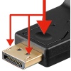 DisplayPort™/VGA Adapter 1.1, gold-plated