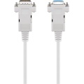 D-SUB 9-Pin Extension Cable, Male/Female, Serial 1:1