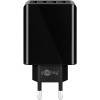 USB-A Multiport Charger (30 W) black