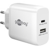USB-C™ PD GaN Dual Fast Charger (45 W) white