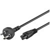 Mains Connection Cable Denmark, 2 m, Black