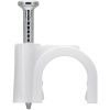 Cable Clip 8 mm, white
