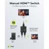 Manual HDMI™ Switch 2 to 1 (4K @ 30 Hz)