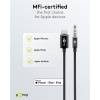 Apple Lightning Audio Connection Cable (3.5 mm), 1 m, Black