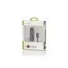 Car charger USB-C 12-24V 3A USB-C 1m cable, Black