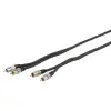 2*RCA-2*RCA kaabel 5m kullatud HQSS
