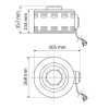 Reguleeritav autotrafo 0...260V 3380VA 13A Metrel