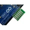 Led module on a breadboard, Red