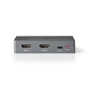 HDMI manuaalne lülituskarp 2-sisendit/1-väljund 4K 3D