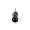 6.3mm stereo штекер-XLR3 штекер