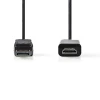 Displayport v1.1 -> HDMI kaabel, pistik - pistik 3m, Must