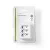 Plug wall tap to 3 Outlet sockets splitter