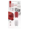 Bicycle light set white and red silicone 1lm