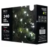 Jõuluvalgustus 24m 240-LED külm valge, juhe 5m 230VAC IP44