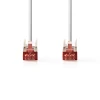 CAT6 Patch Võrgukaabel 2m,  S/FTP gigabit LSZH PiMF, varjestatud, Valge