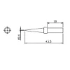 Паяльный наконечник 0.4mm