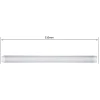 LED light fixture MCE245-le 3W cool white 31cm White