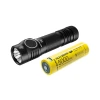 Tactical Flashlight 4400lm with 5000mAh battery USB-C
