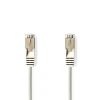 CAT5E Patch ethernet cable 30m, SF/UTP CCA, shielded, Grey