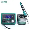 Soldering station iron 75W 200-480 °C holder with cleaning metal sponge