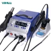Паяльная станция паяльник 60W + выпаиватель 75W + горячий воздух 650W