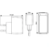 Toiteadapter 9V 2A 18W pistik 2.1/5.5mm SMPS