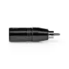 XLR3 plug-RCA plug