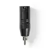 XLR3 plug-RCA plug