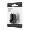 USB-A USB-C paneeli adapter autosse, pingeindikaator 12-24V, QC3.0, PowerDelivery