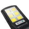 Уличный LED фонарь, с датчиком движения и сумерек 4W 6500K 400lm IP54 Солнечная панель