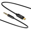 3.5mm - USB-C кабель аудио 1.2m Baseus черный