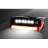 Headlamp, gesture-sensitive, attachable to hat brim, 6-LED+COB 60lm