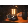 Lantern black 9W 6500K 250lm USB-C socket IP43 (battery not included)